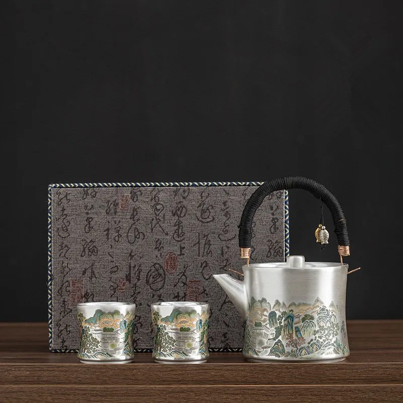 Z30- Liu Yin tek demlik iki fi - Gift Box Wrap Set incelemesi ve fiyatı