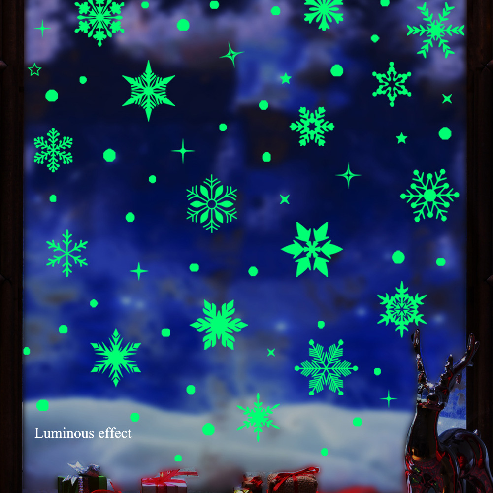 Renkli Aydınlık Kar Taneleri D - Snowflake Window Decal incelemesi ve fiyatı