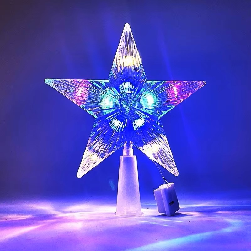 15 cm Noel Parlayan Ağaç Toppe - Star Tree Topper incelemesi ve fiyatı