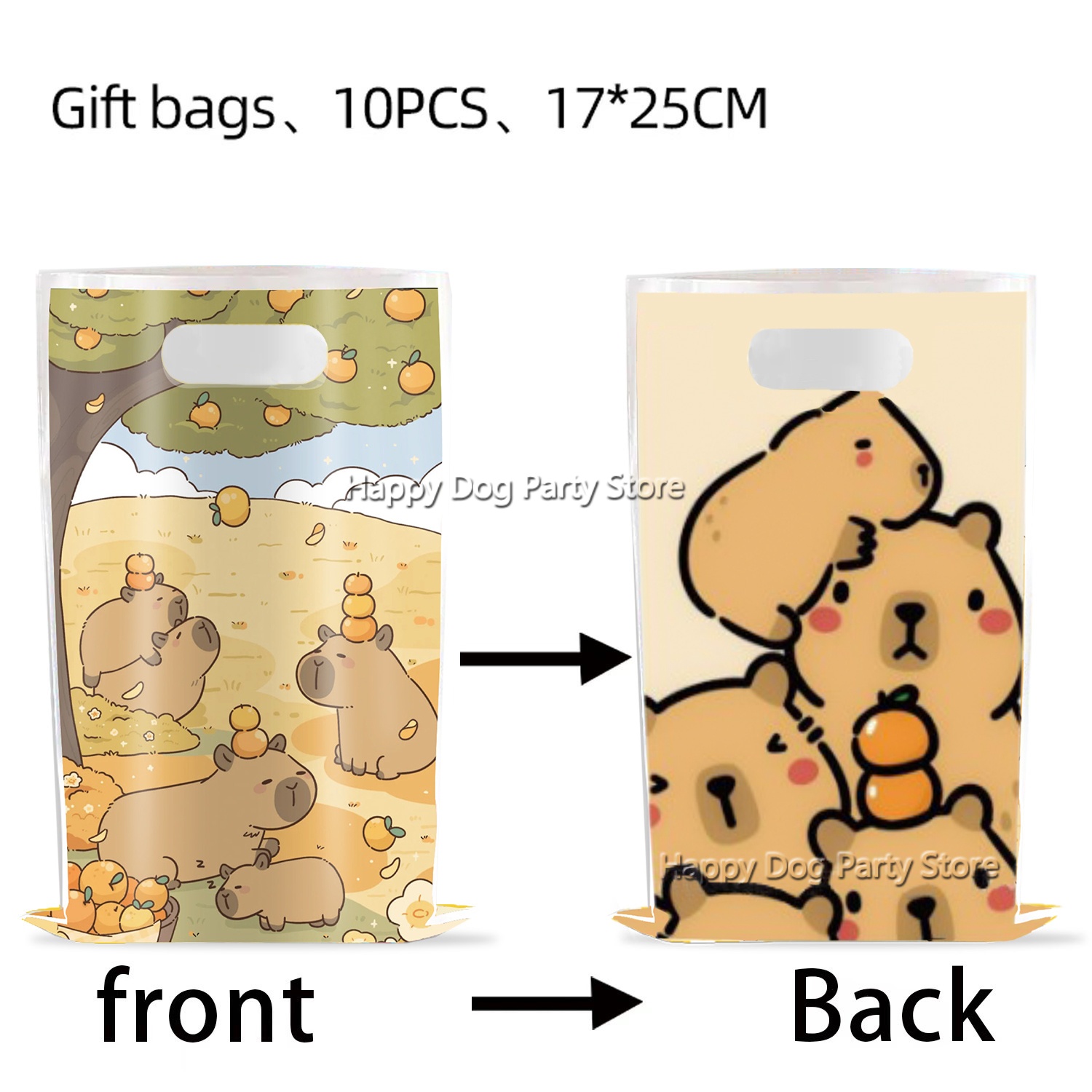 Karikatür Kapibara Parti Malze - Gift Box Wrap Set incelemesi ve fiyatı