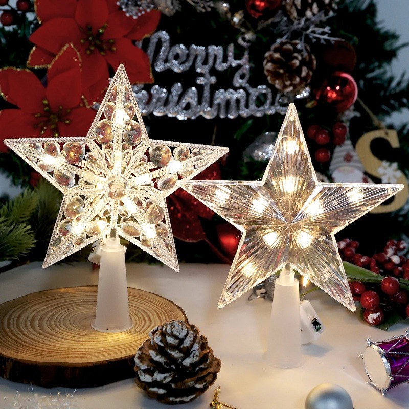 15 cm Noel Süsü Işıklı Ağacı T - Star Tree Topper incelemesi ve fiyatı