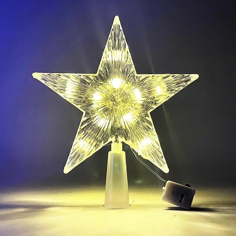 15 cm Noel Süsü Işıklı Ağacı T - Star Tree Topper incelemesi ve fiyatı