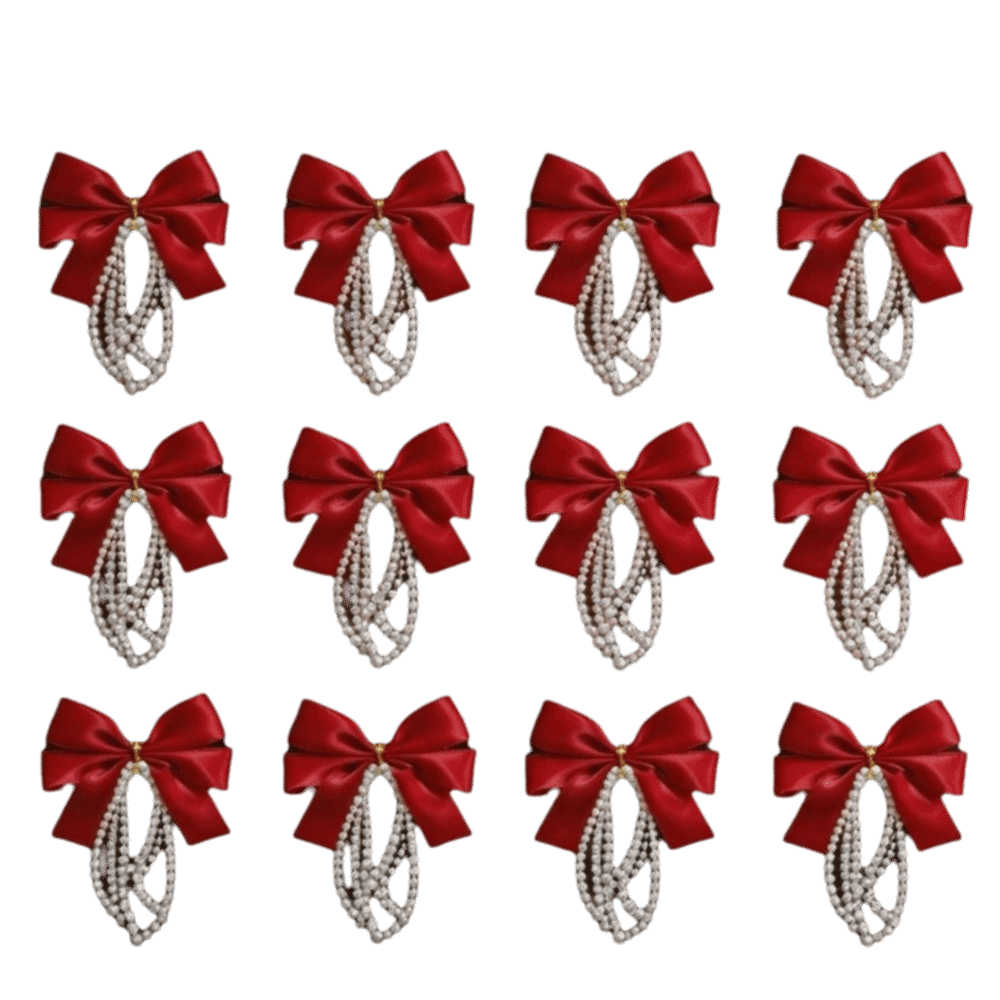 12'li Set Noel Ağacı Fiyonklar - Gift Box Wrap Set incelemesi ve fiyatı