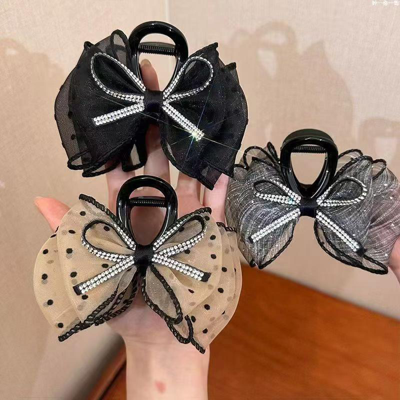Yeni zarif örgü yay saç kliple - Ribbon Bow Gift incelemesi ve fiyatı