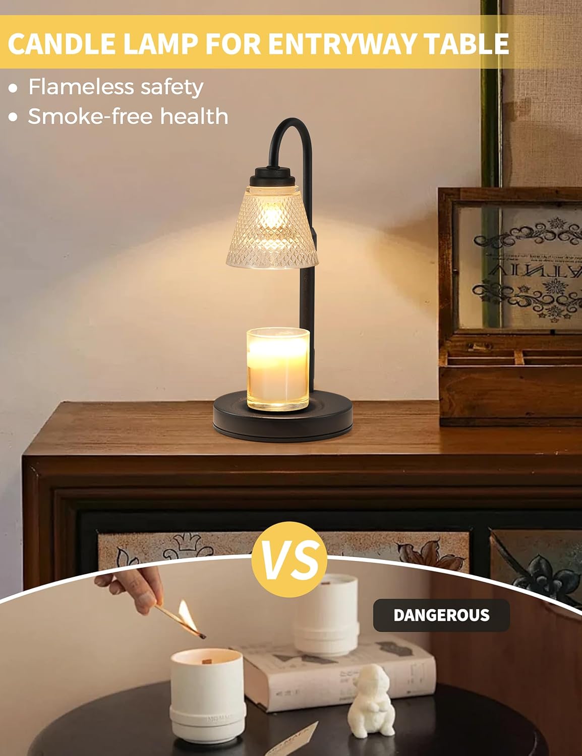 Zamanlayıcılı ve Kısılabilir M - Holiday Candle Set incelemesi ve fiyatı