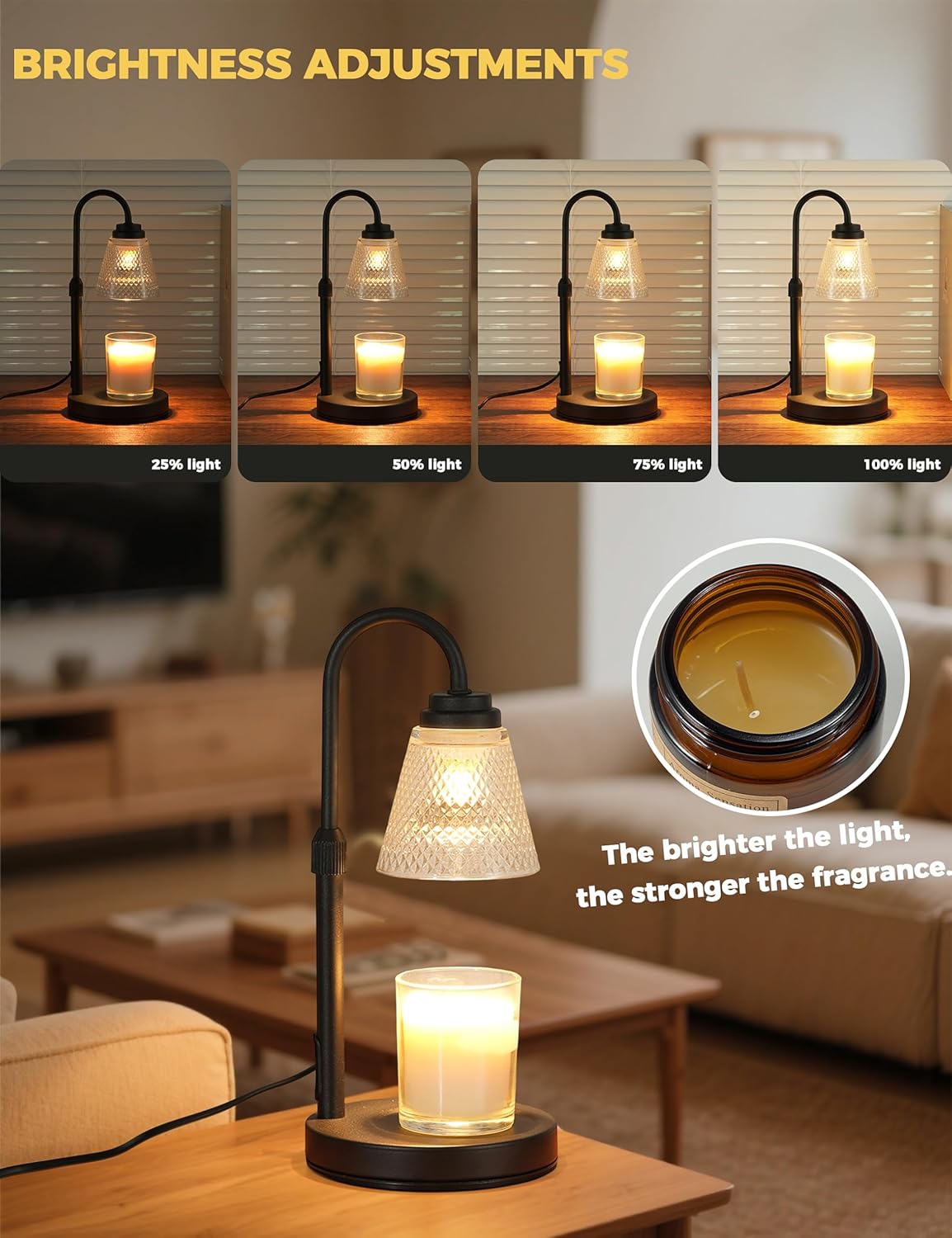 Zamanlayıcılı ve Kısılabilir M - Holiday Candle Set incelemesi ve fiyatı