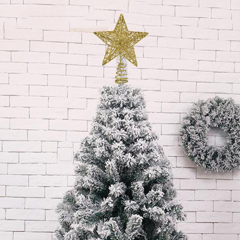 1 adet Altın/Gümüş/Kırmızı/Mav - Star Tree Topper incelemesi ve fiyatı