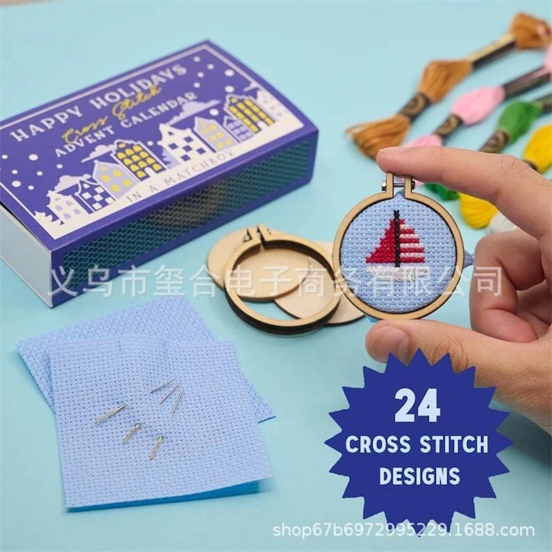 24 Gün Geri Sayım Çapraz Dikiş - Advent Calendar Gift incelemesi ve fiyatı