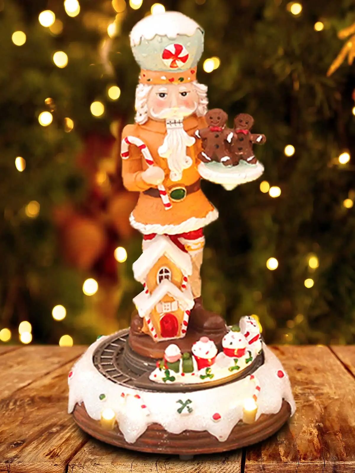 Noel gingfilli fındıkkıran kol - Nutcracker Figurine incelemesi ve fiyatı