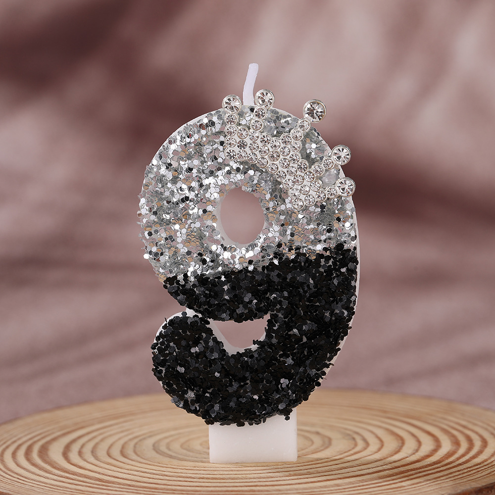 Siyah Gümüş Degrade Taçlı El Y - Holiday Candle Set incelemesi ve fiyatı