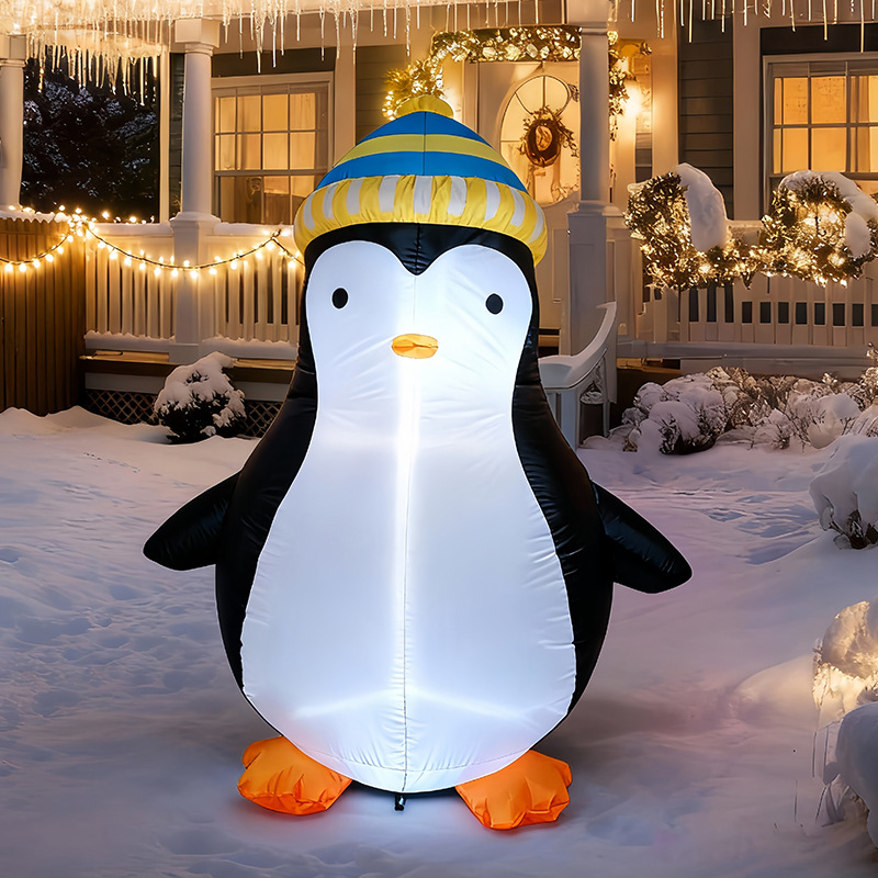 1.5M Noel Penguen Şişme Hava M - Christmas Lights Outdoor incelemesi ve fiyatı