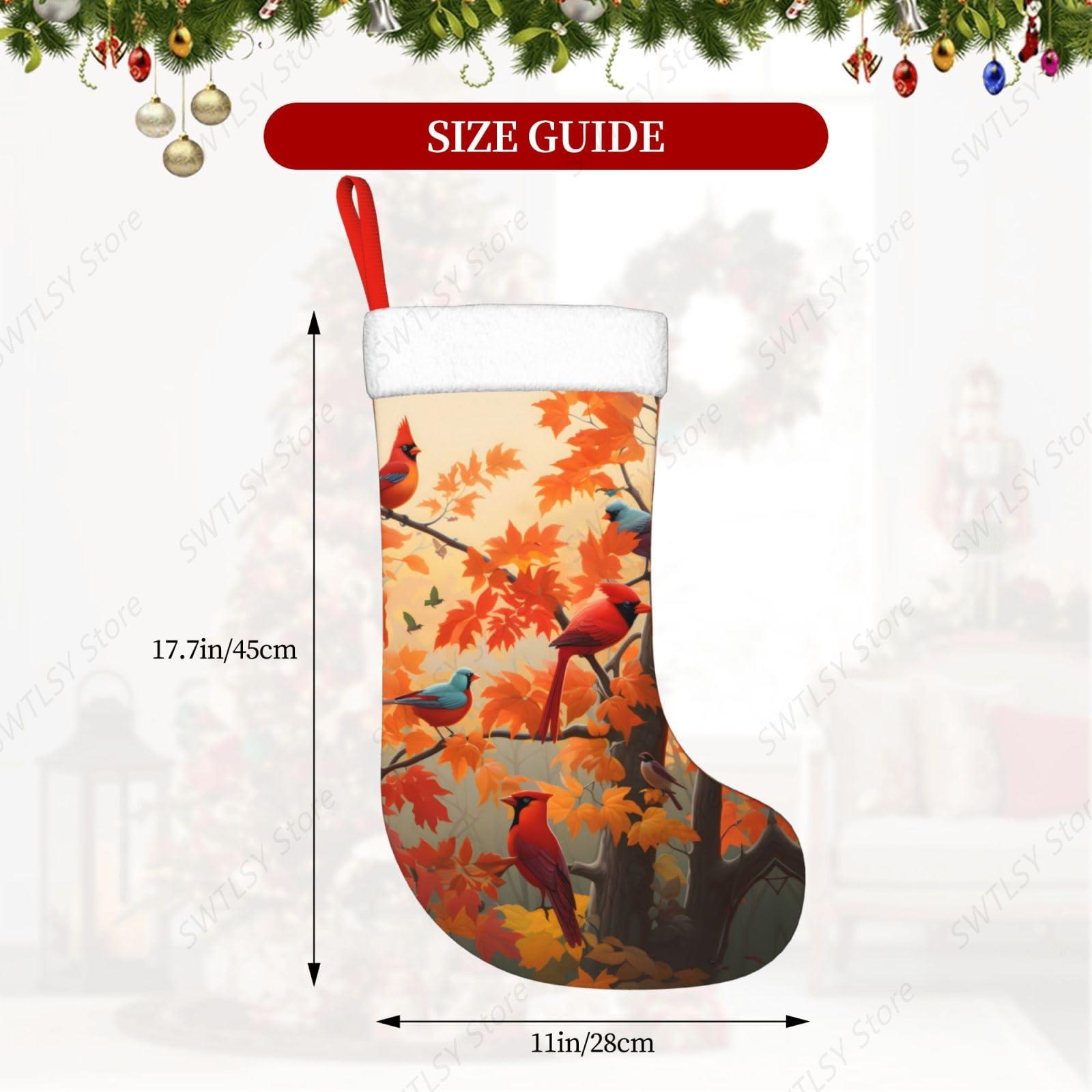 Sonbahar Kardinal Kuşları ve A - Christmas Stocking Hanging incelemesi ve fiyatı