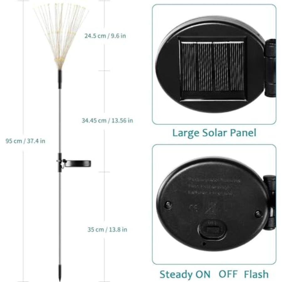 Güneş Enerjili Havai Fişek Işı - Christmas Lights Outdoor incelemesi ve fiyatı