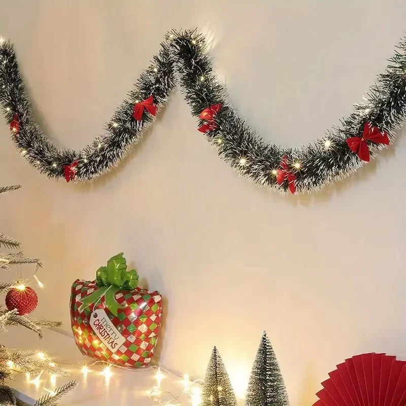 Noel Tinsel Garland Yapay Noel - Tinsel Garland Decoration incelemesi ve fiyatı
