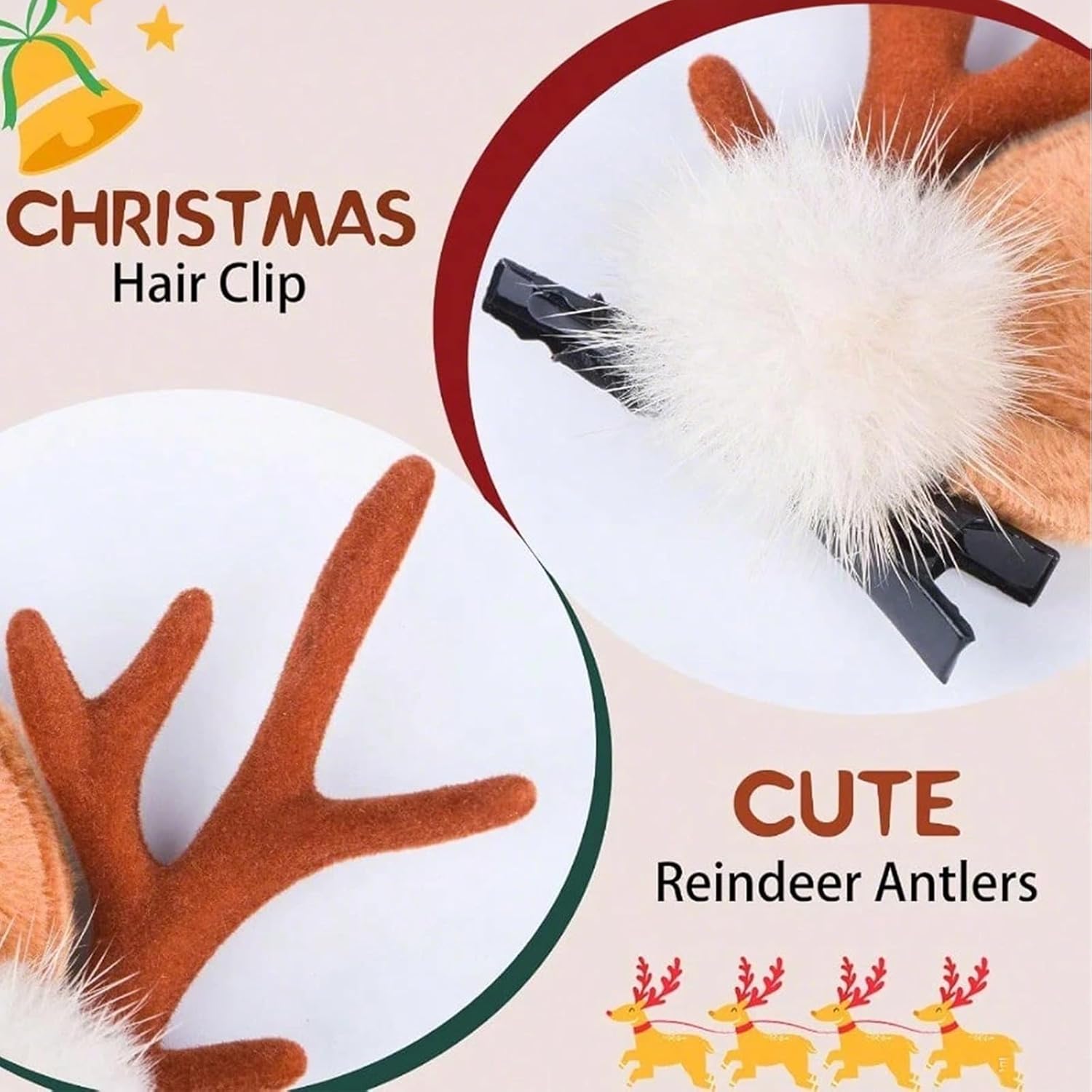1/2 çift küçük geyik kulakları - Reindeer Antlers Headband incelemesi ve fiyatı