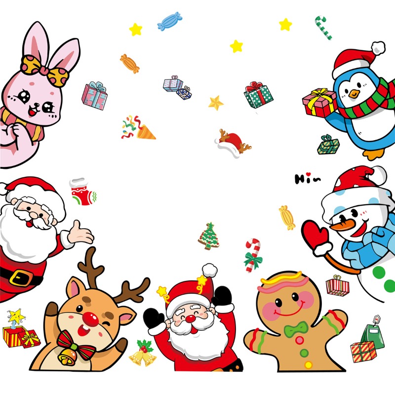 2025 Noel Dekoratif Cam pencer - Snowflake Window Decal incelemesi ve fiyatı