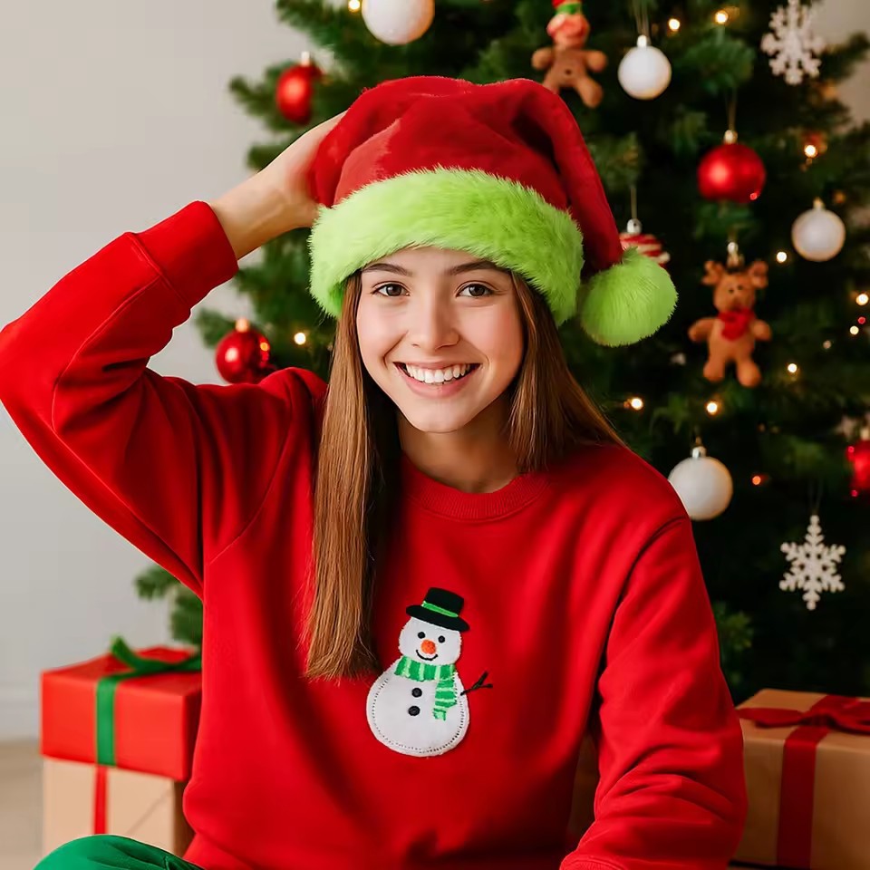 1 ADET/10 ADET Noel Baba Şapka - Santa Hat Plush incelemesi ve fiyatı