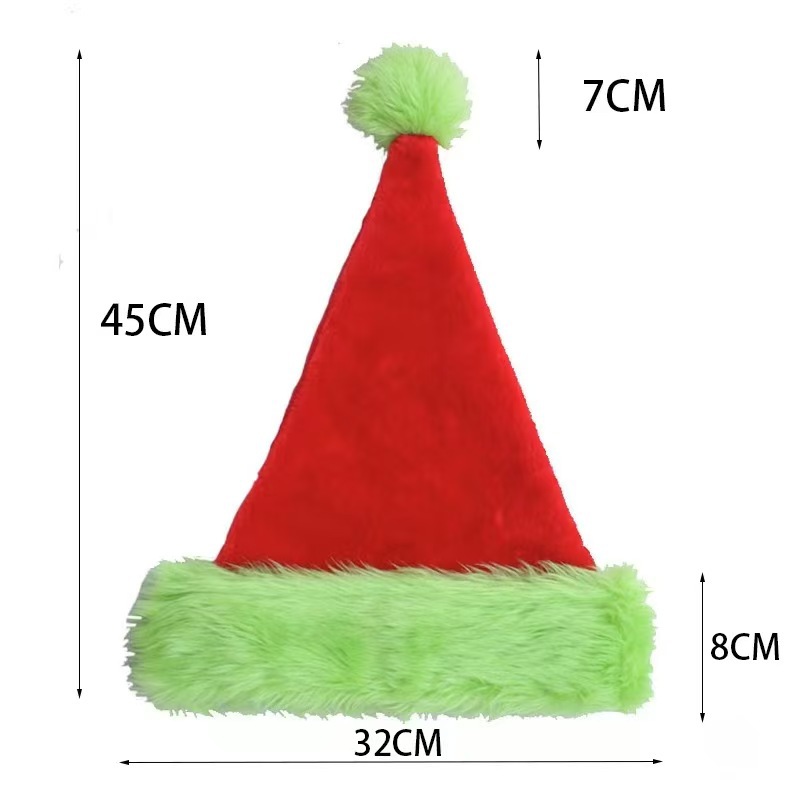 1 ADET/10 ADET Noel Baba Şapka - Santa Hat Plush incelemesi ve fiyatı